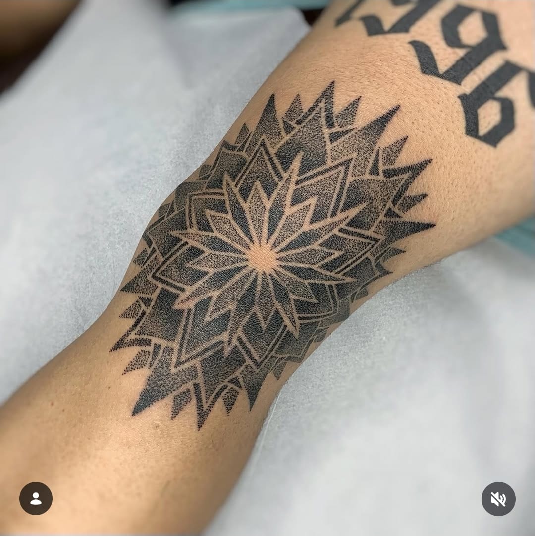 Tatuagem Pontilhismo